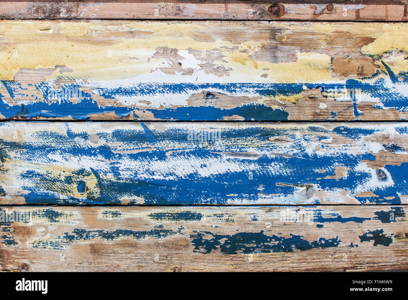 Old planks with peeling paint Stock Photo - Alamy