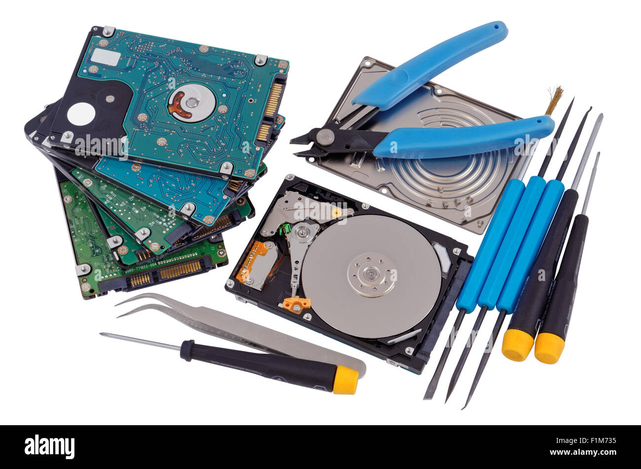 Laptop repair tools hi-res stock photography and images - Alamy