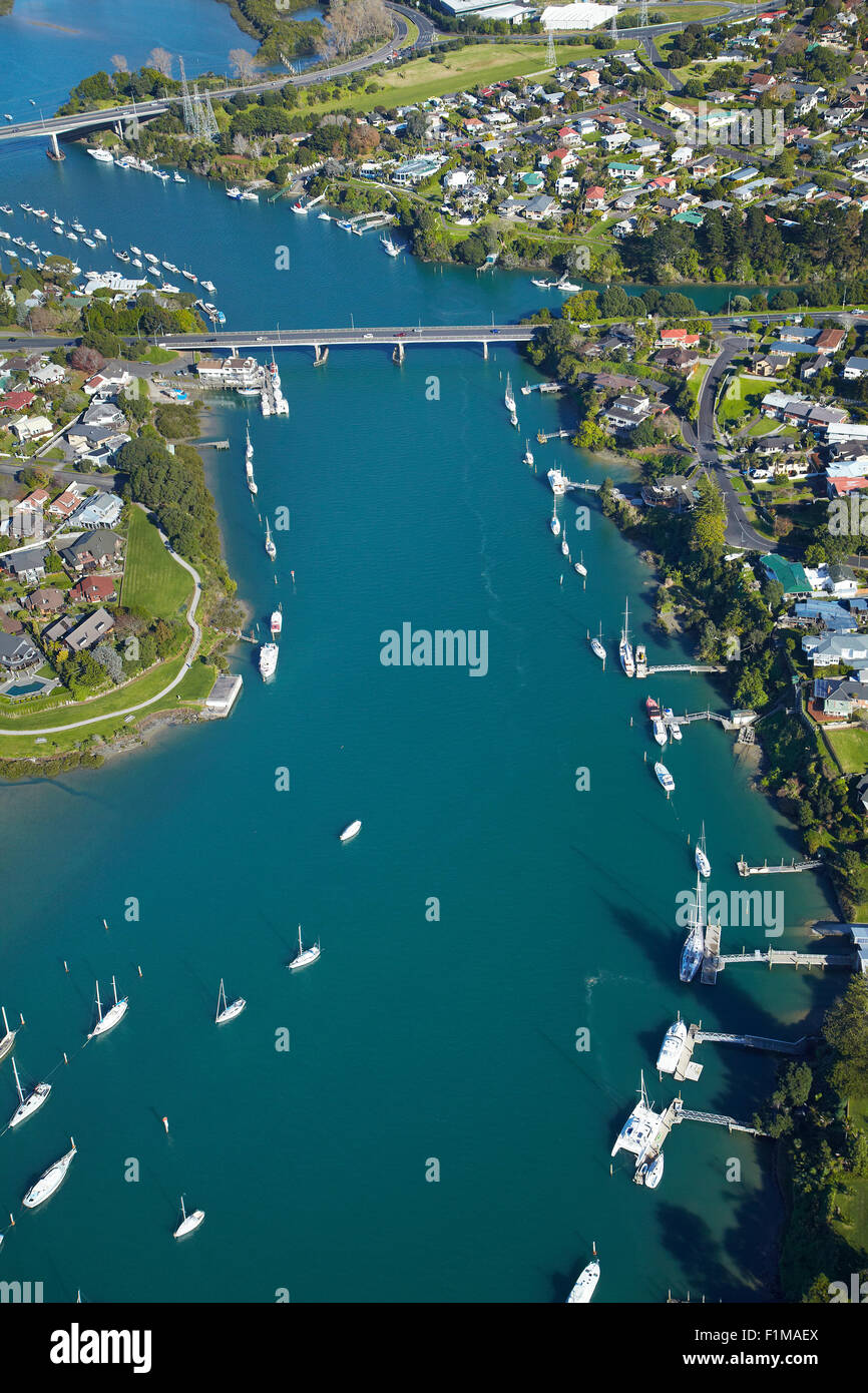 Panmure bridge tamaki river auckland hires stock photography and