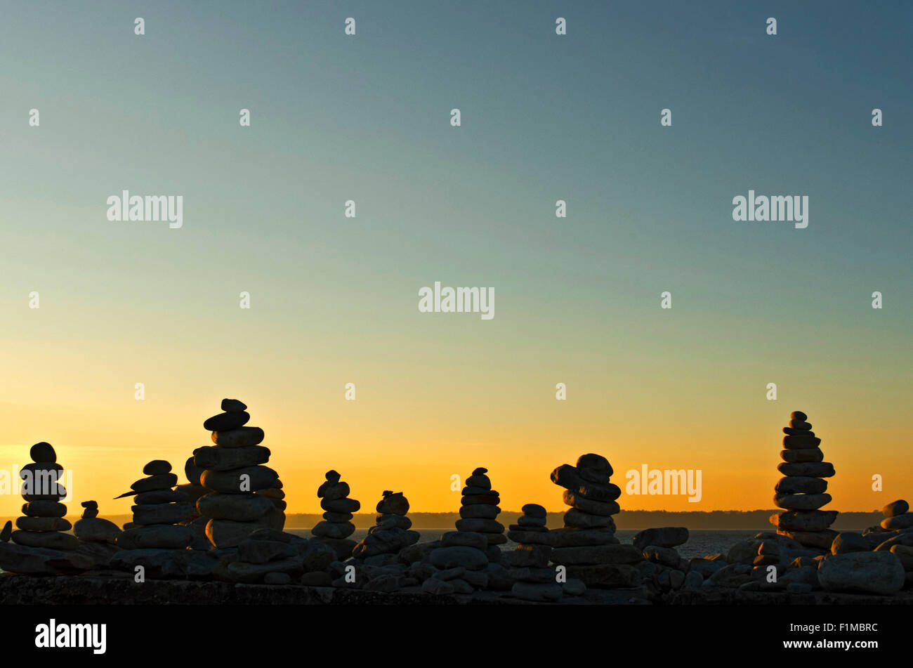 Man made pile of stones hi-res stock photography and images - Alamy