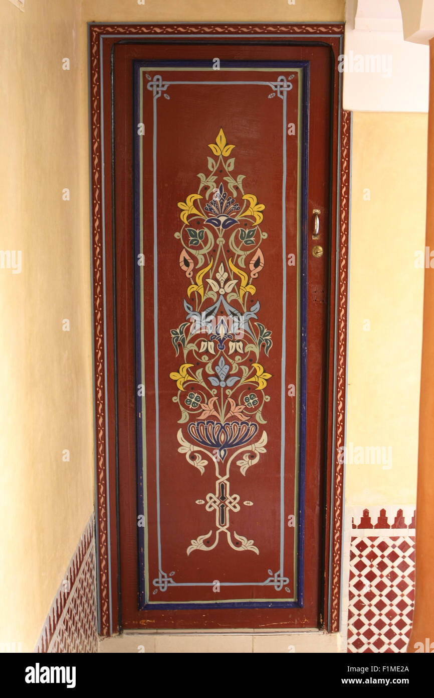 Typical wooden Moroccan door.Marrakesh,Morocco Stock Photo Alamy