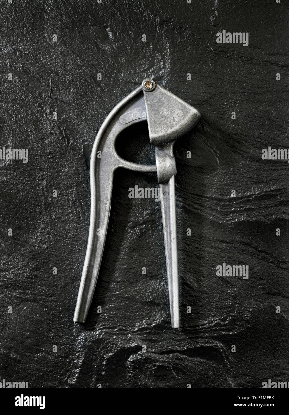 Vintage Garlic Press Stock Photo Alamy