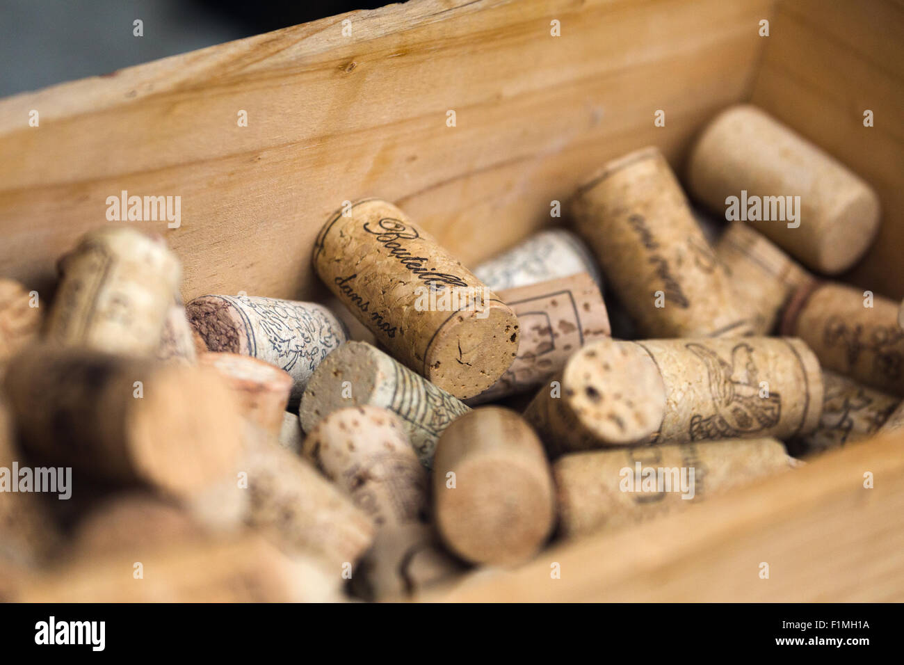 Wine bottle corks Stock Photo Alamy