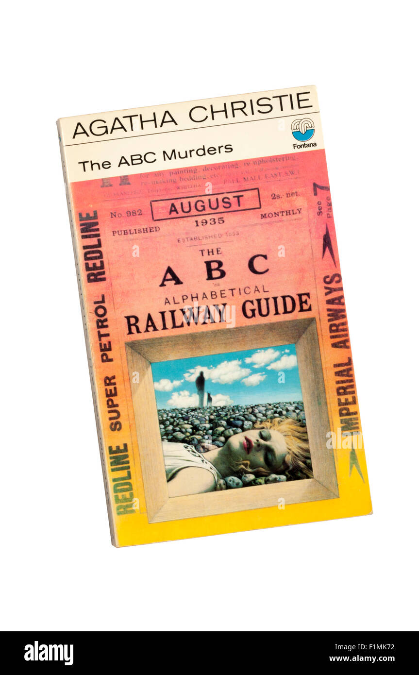 Collins paperback edition of The ABC Murders by Agatha Christie.  First published in 1936. Stock Photo
