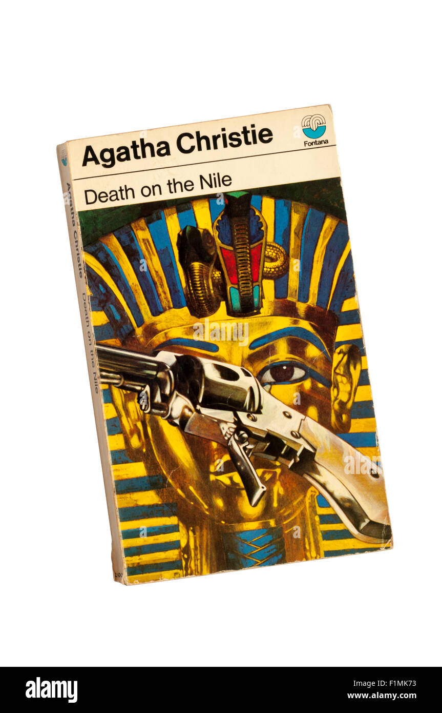 Collins paperback edition of Death on the Nile by Agatha Christie.  First published in 1956. Stock Photo