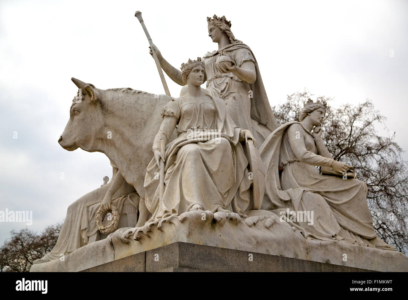 albert monument in london england kingdome and old construction Stock ...