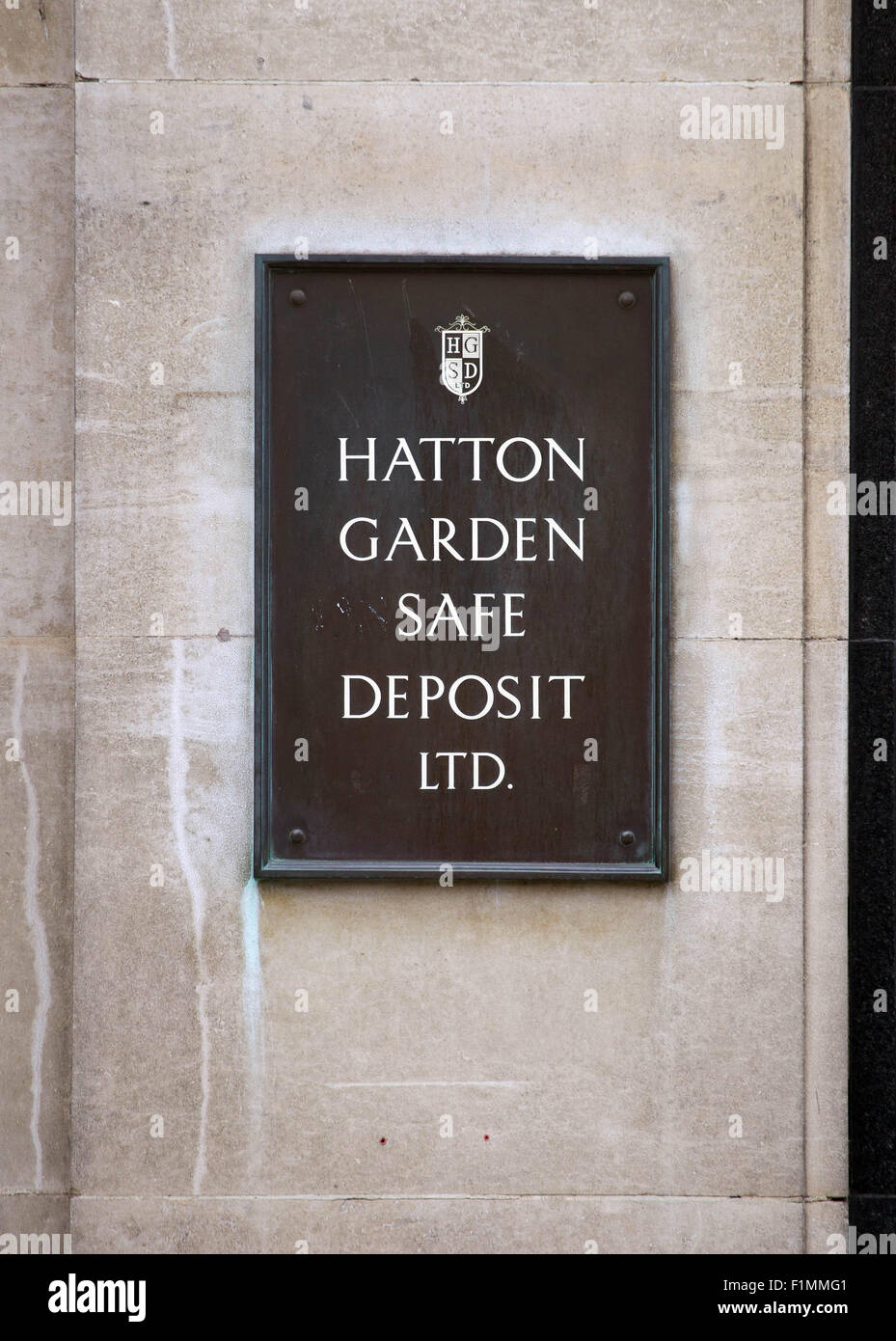 Hatton Box Gold safe deposit boxes hi-res stock photography and images - Alamy