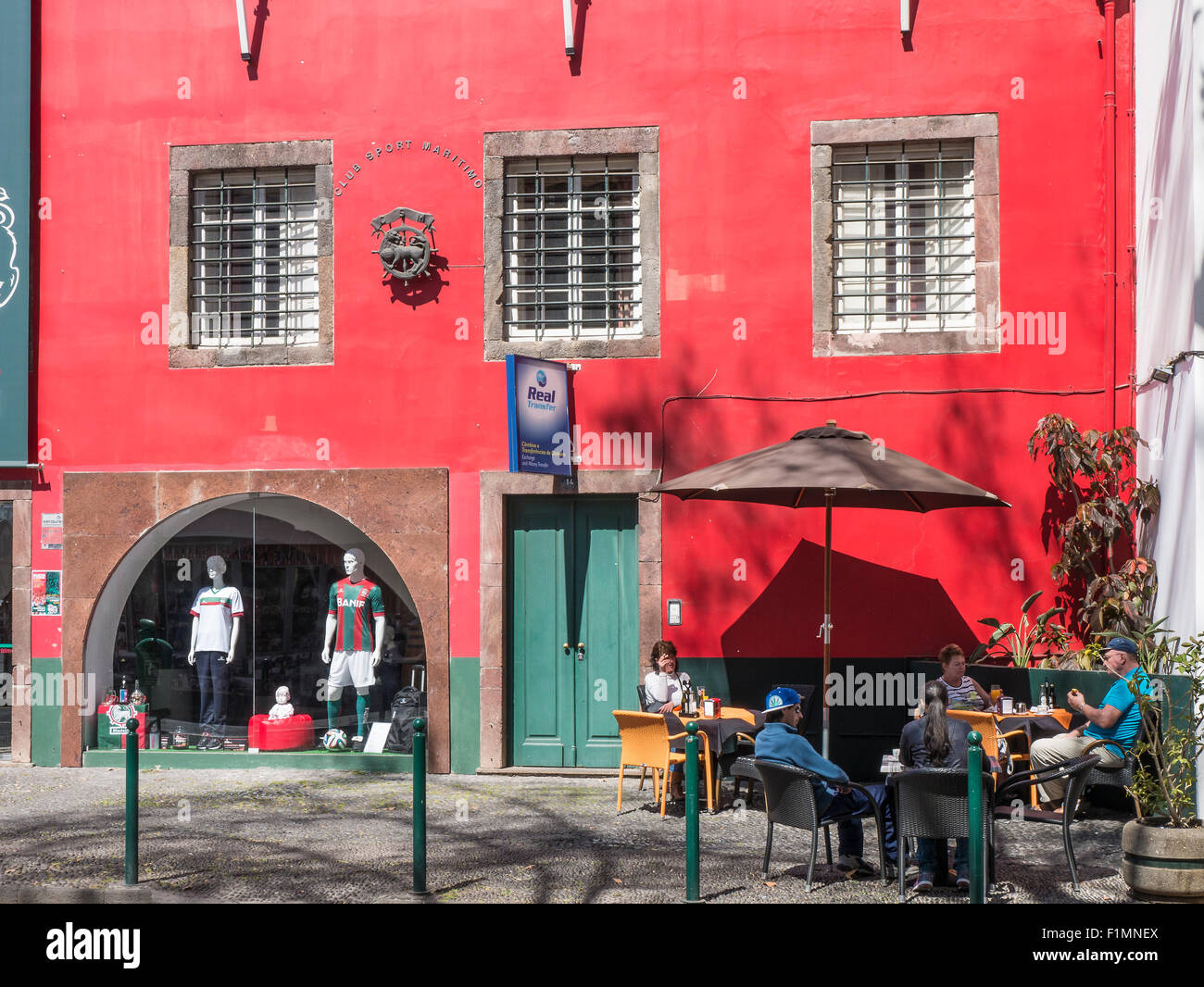 Cafe Culture, Funchal, Madeira, Portugal Stock Photo Alamy