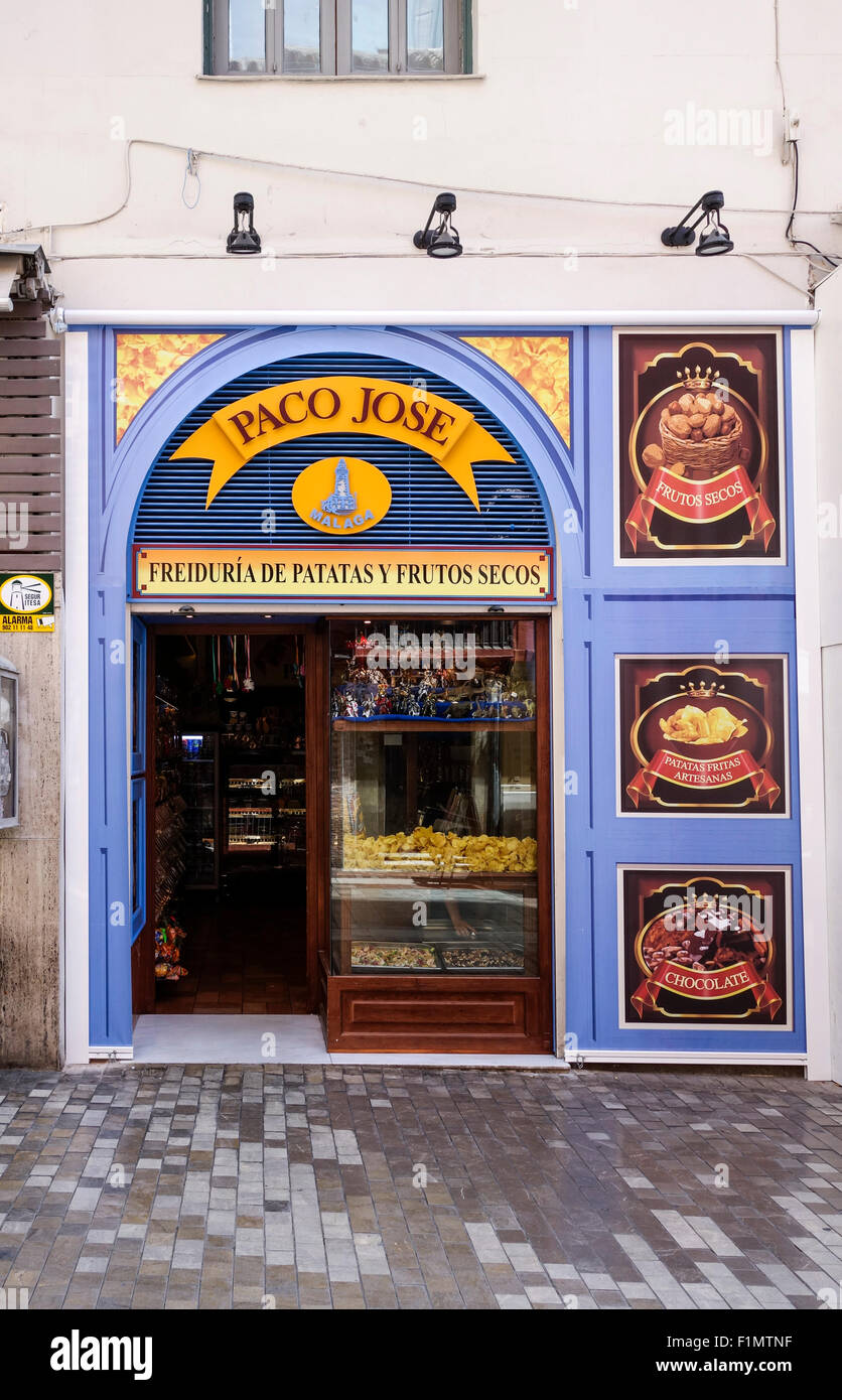 Shop, store, Homemade Crisps or potato chips chip, Paco Jose, Malaga