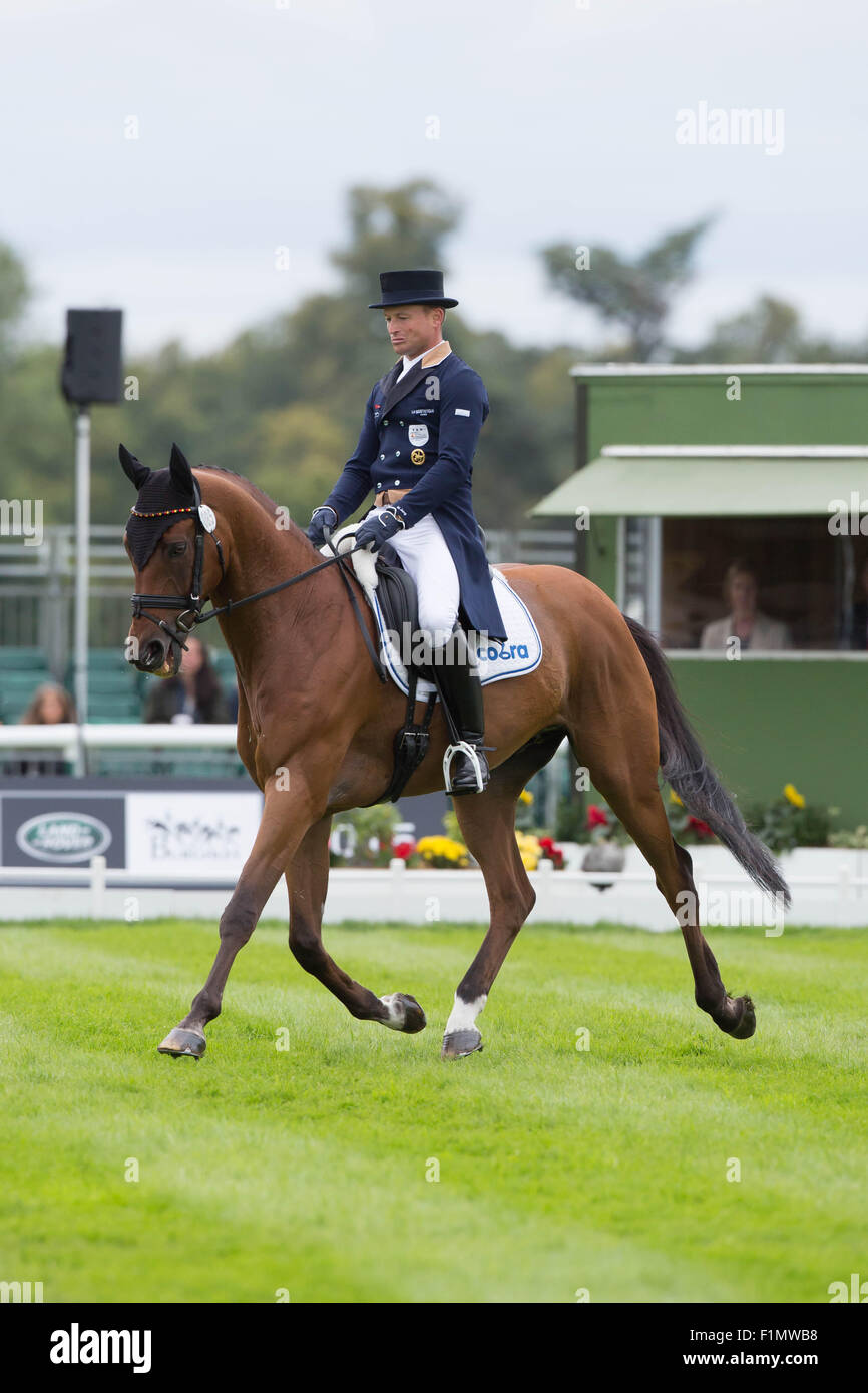 Stamford, Lincs, UK. 4th September, 2015. The Land Rover Burghley Horse