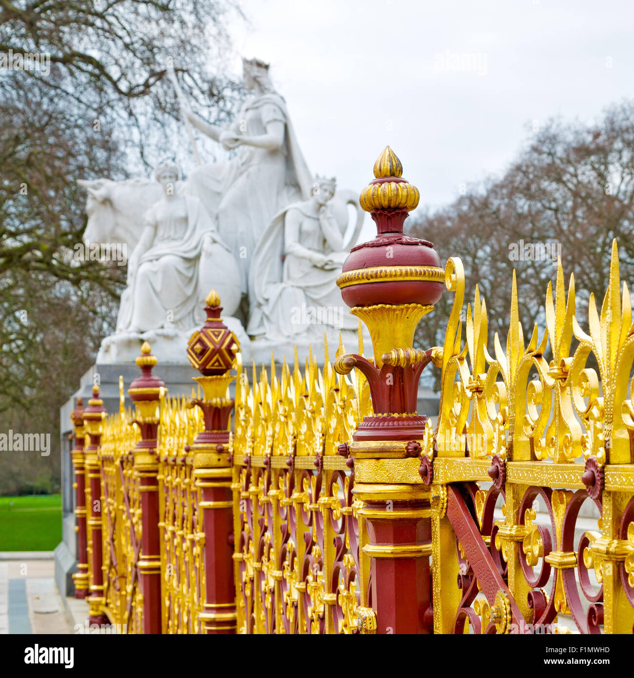 albert monument in london england kingdome and old construction Stock ...