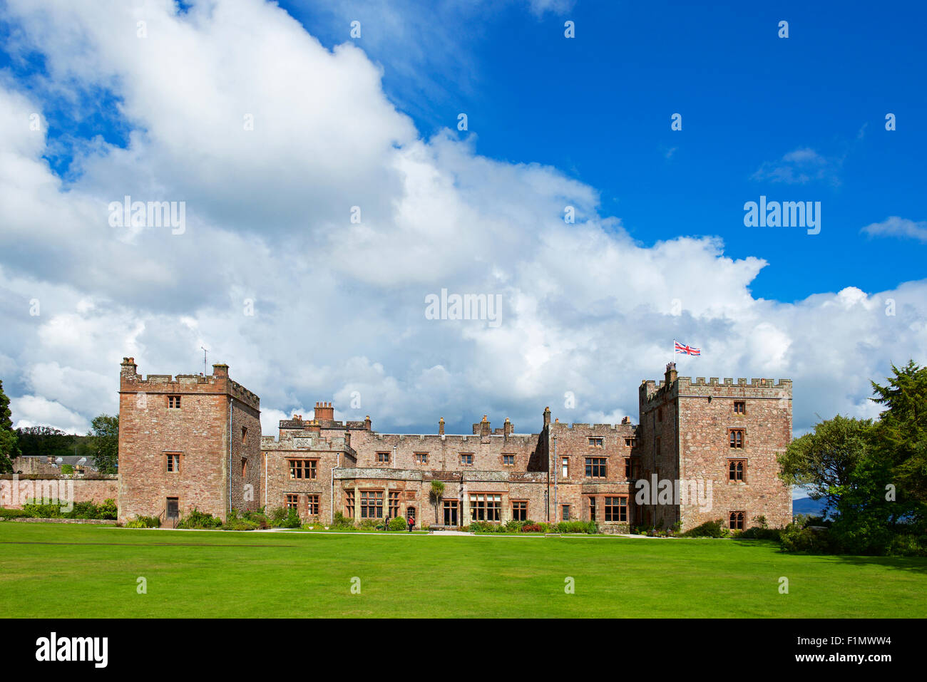 Muncaster Castle, West Cumbria, England UK Stock Photo