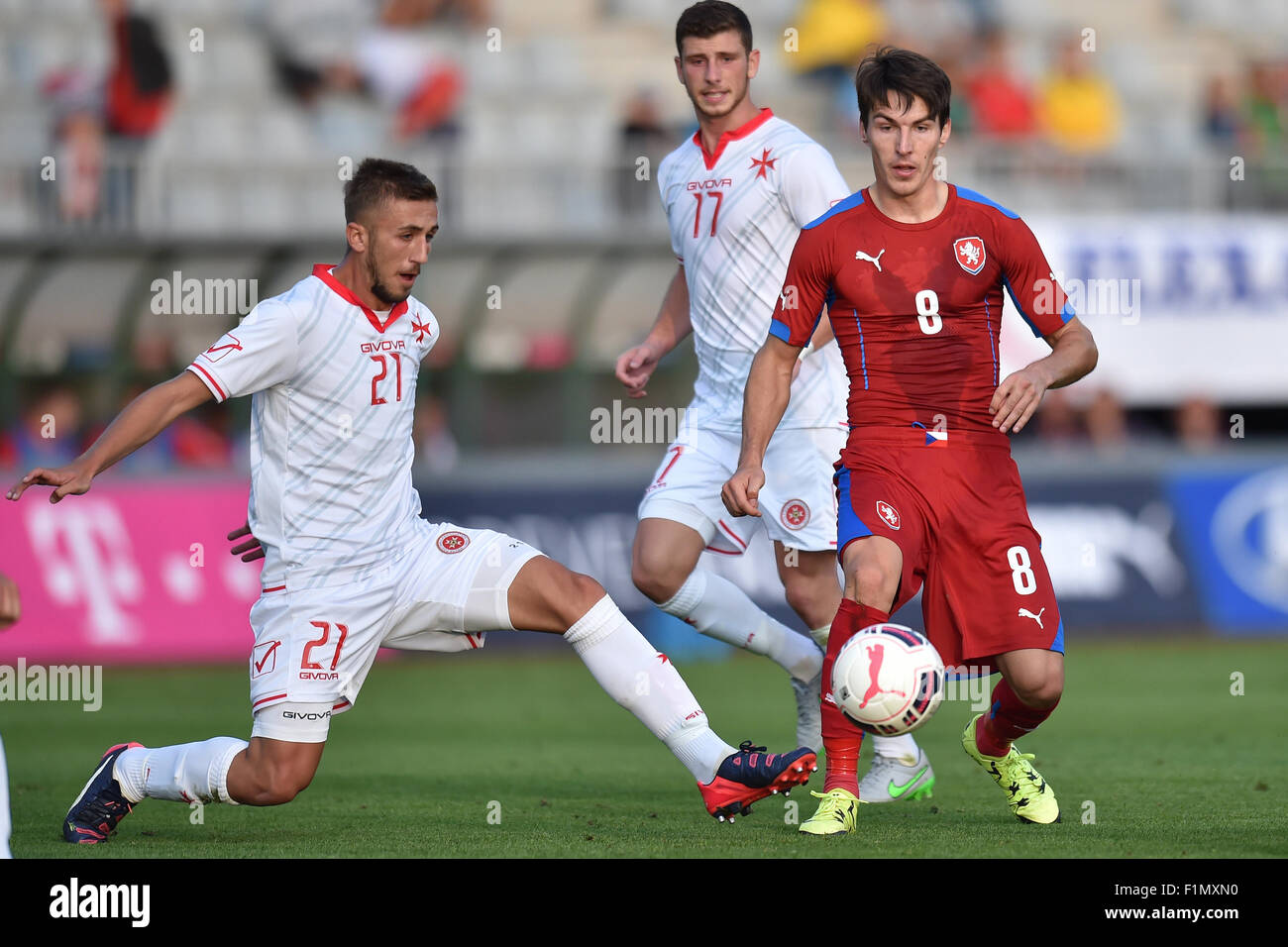 From left Liywelyn Cremona and his teammate Kyle Cesare of Malta and ...