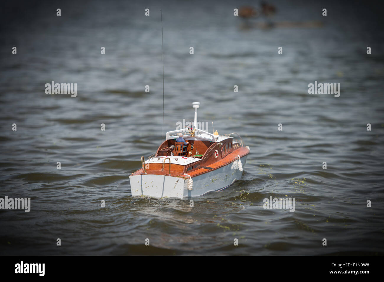 model boat Stock Photo