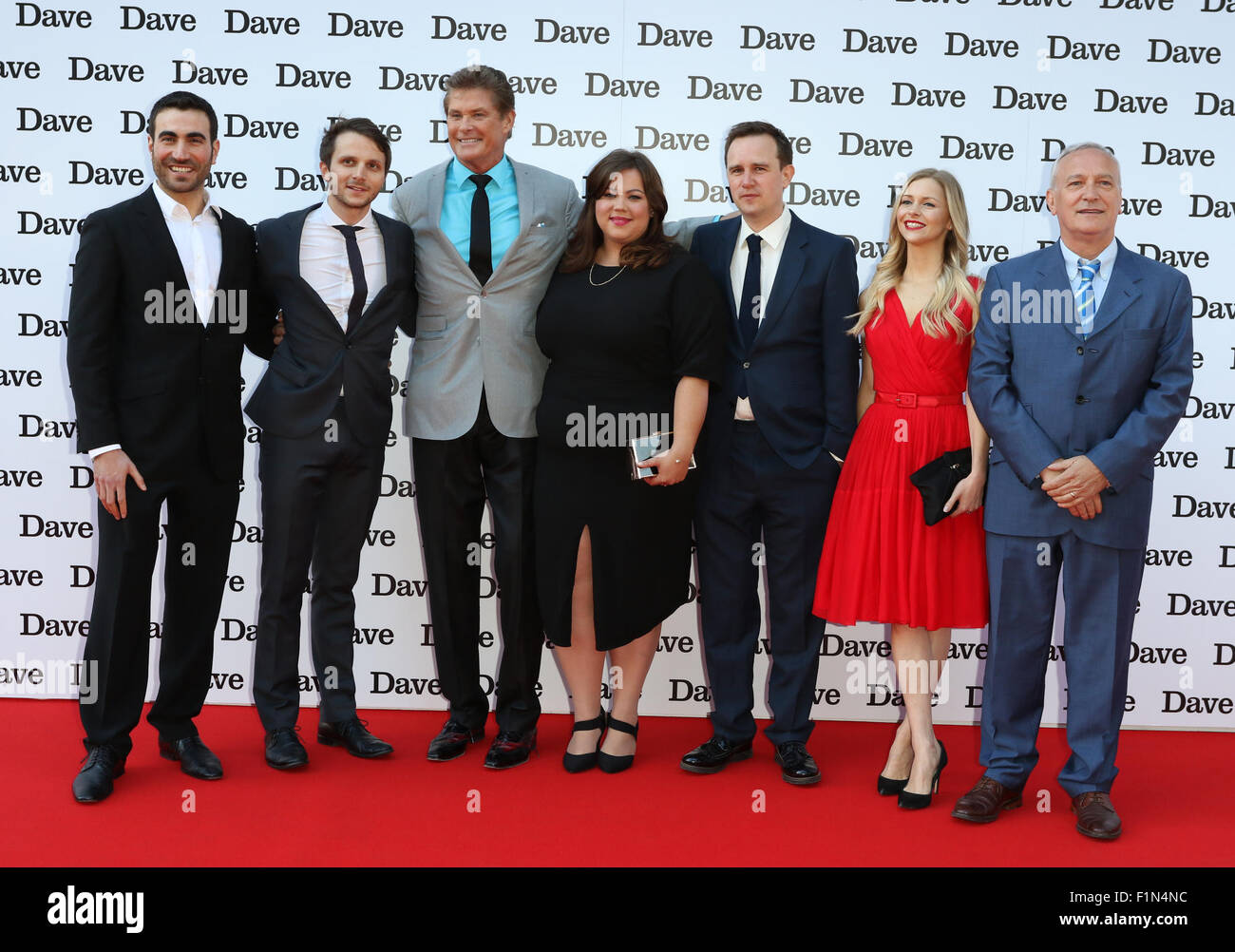 London, UK, 20th May 2015: Brett Goldstein, Mark Quartley, David