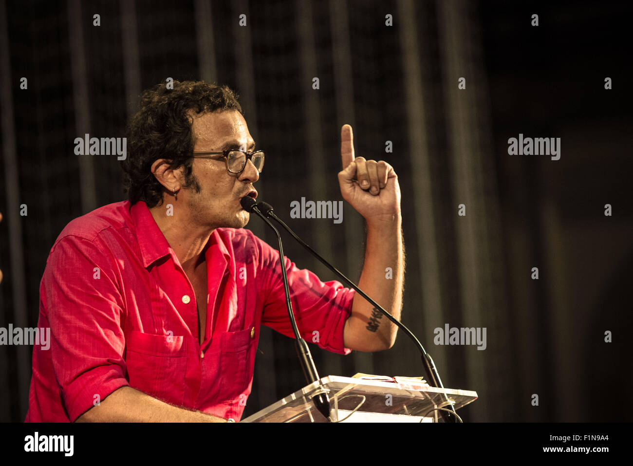 Barcelona, Catalonia, Spain. 4th Sep, 2015. JOSE MARIA GONZALEZ, mayor