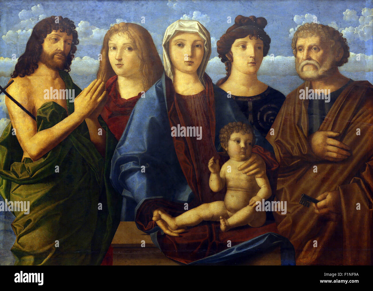 Christ child and saint john the baptist hi-res stock photography and ...