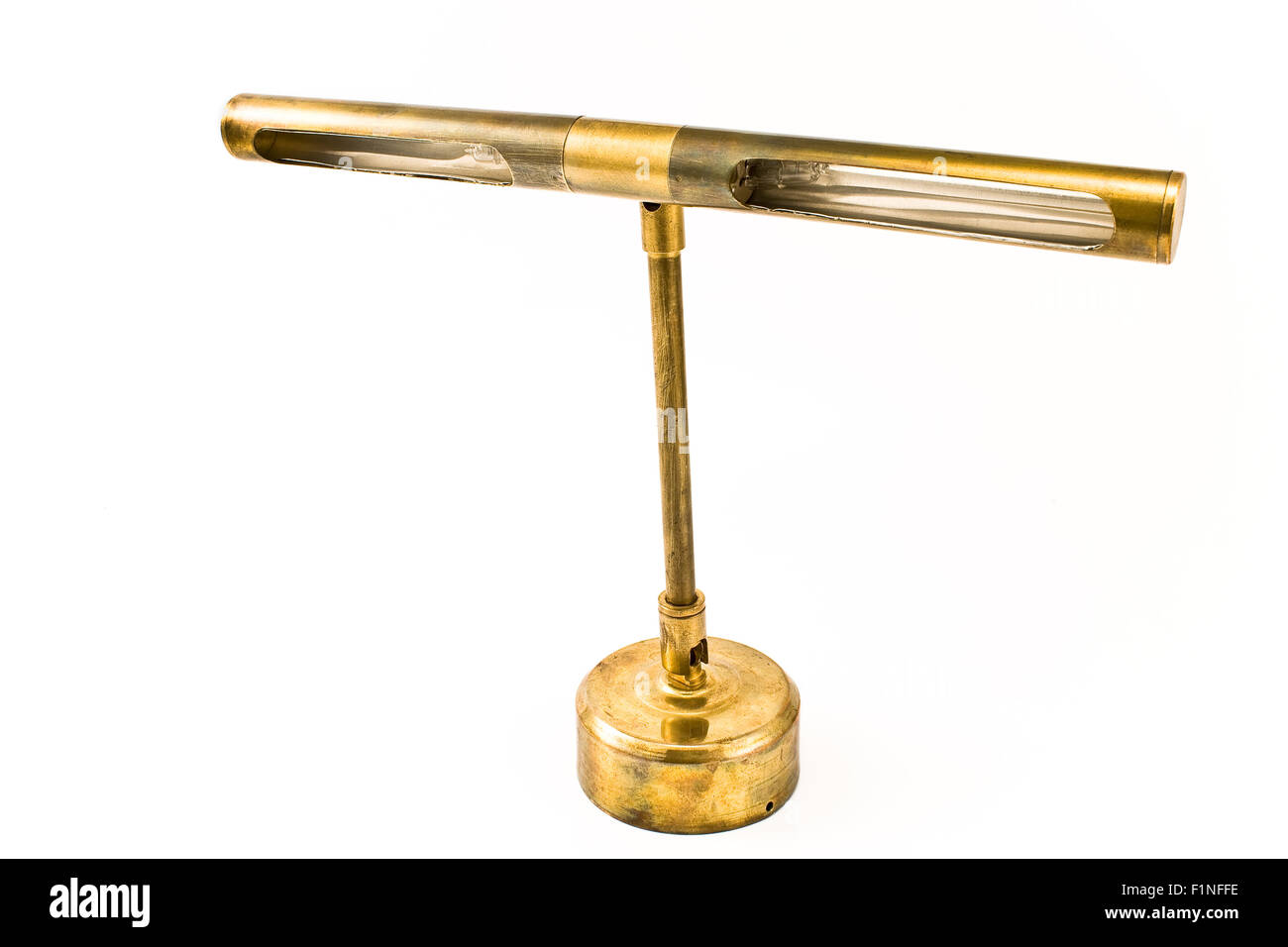 Old Desk Lamp Isolated On White Stock Photo 87139682 Alamy