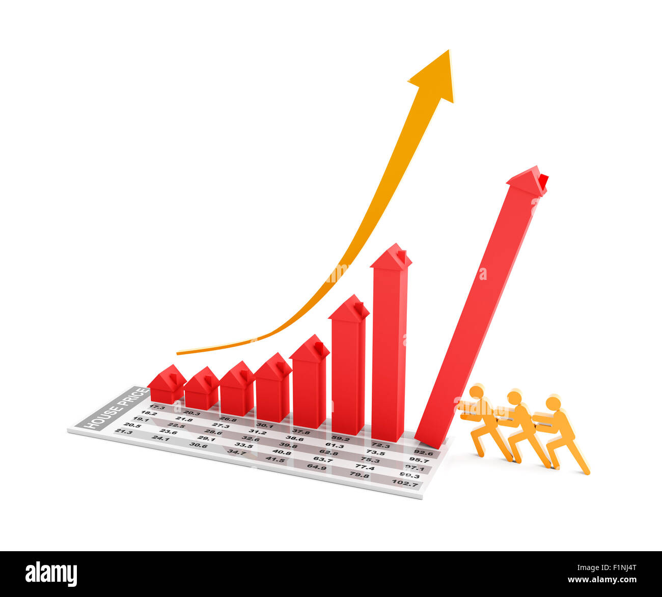 Keep the real estate market growing Stock Photo Alamy