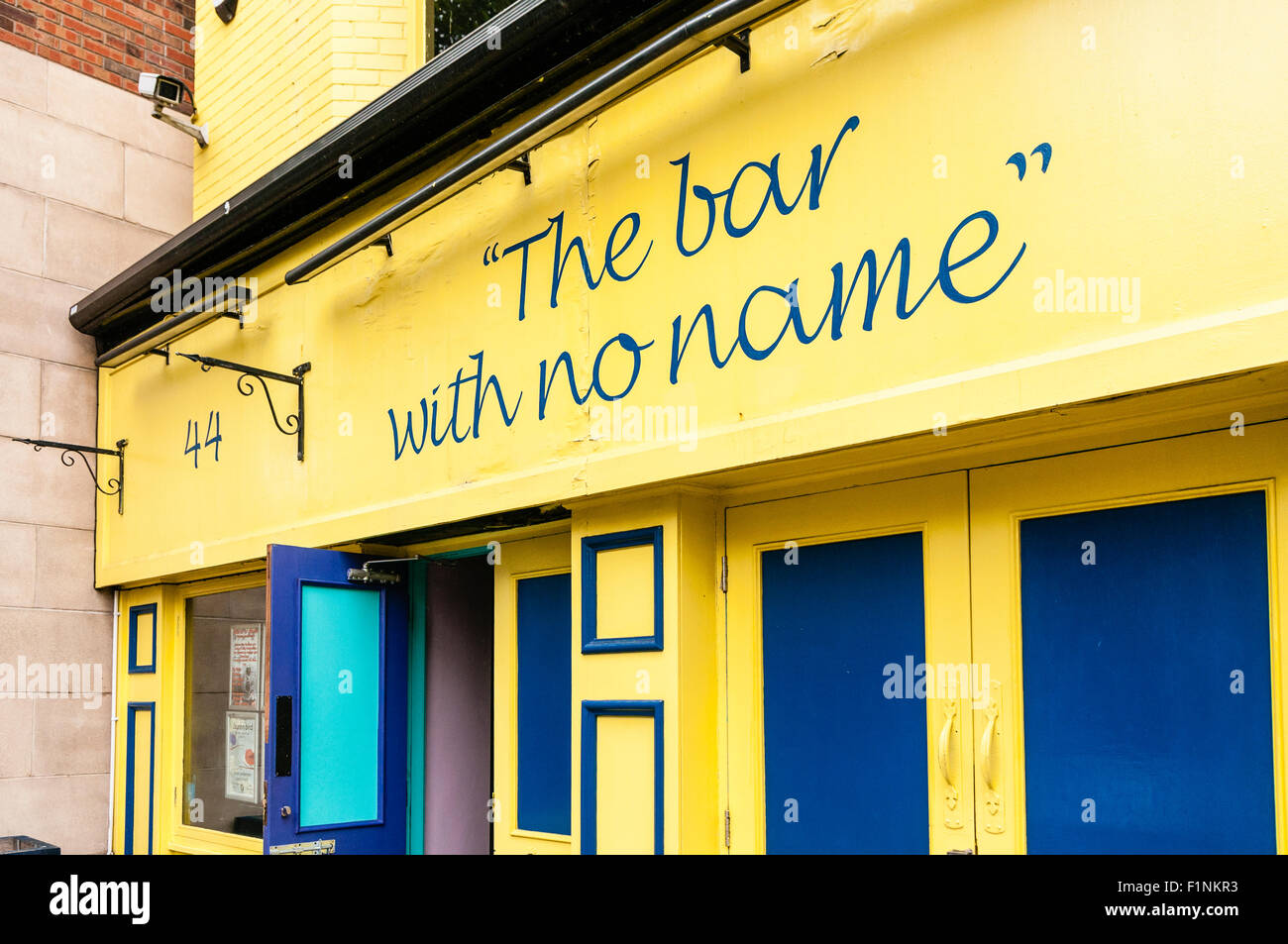 'The Bar with No Name', Belfast Stock Photo