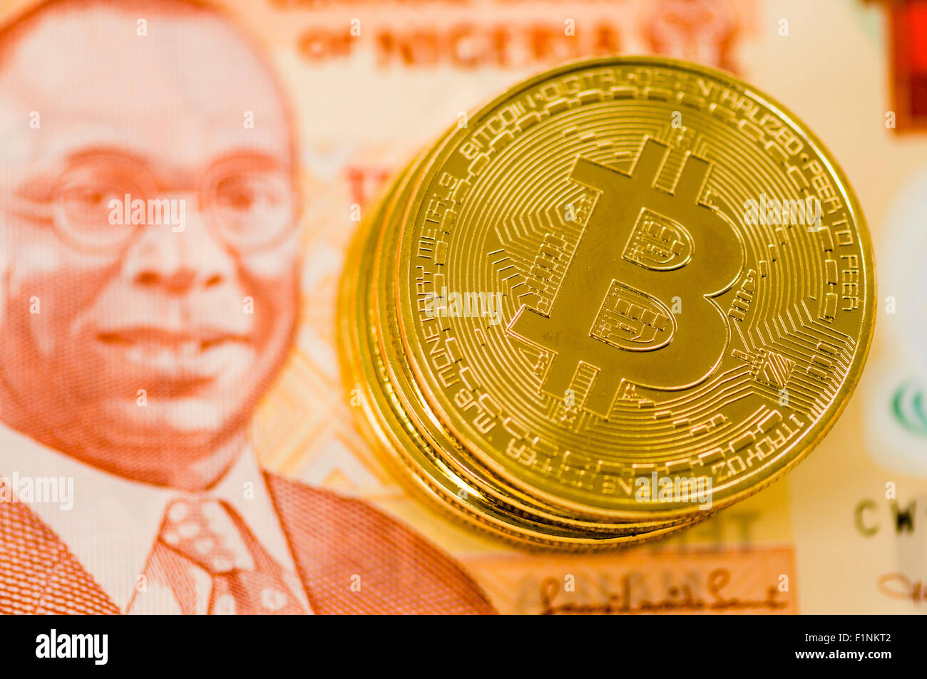 Nigerian coin nigerian currency hi-res stock photography and images - Alamy