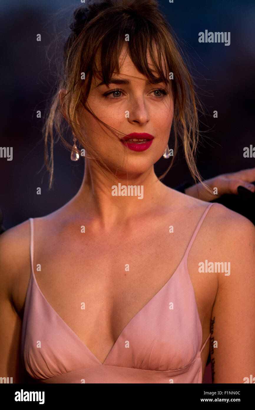 Actress Dakota Johnson Attends The Premiere Of Black Mass During The 72nd Venice Film Festival 