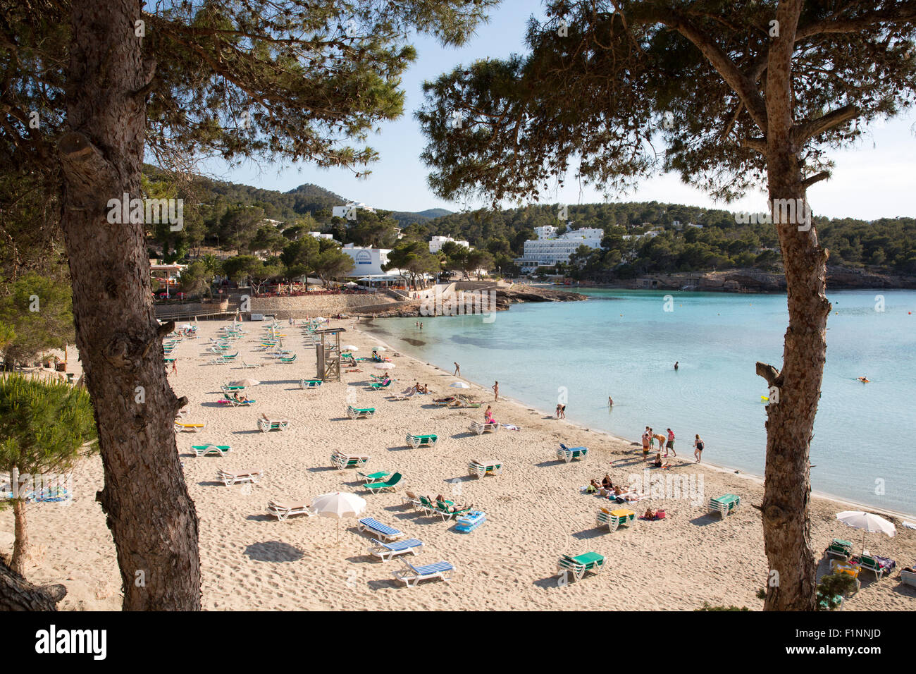 Cala de Portinatx, Ibiza Stock Photo