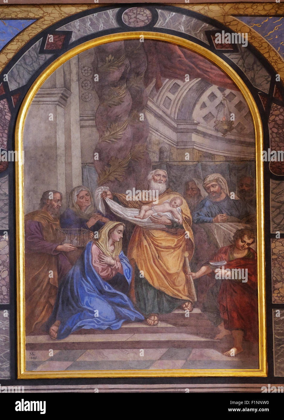 Presentation of jesus at the temple hi-res stock photography and images ...