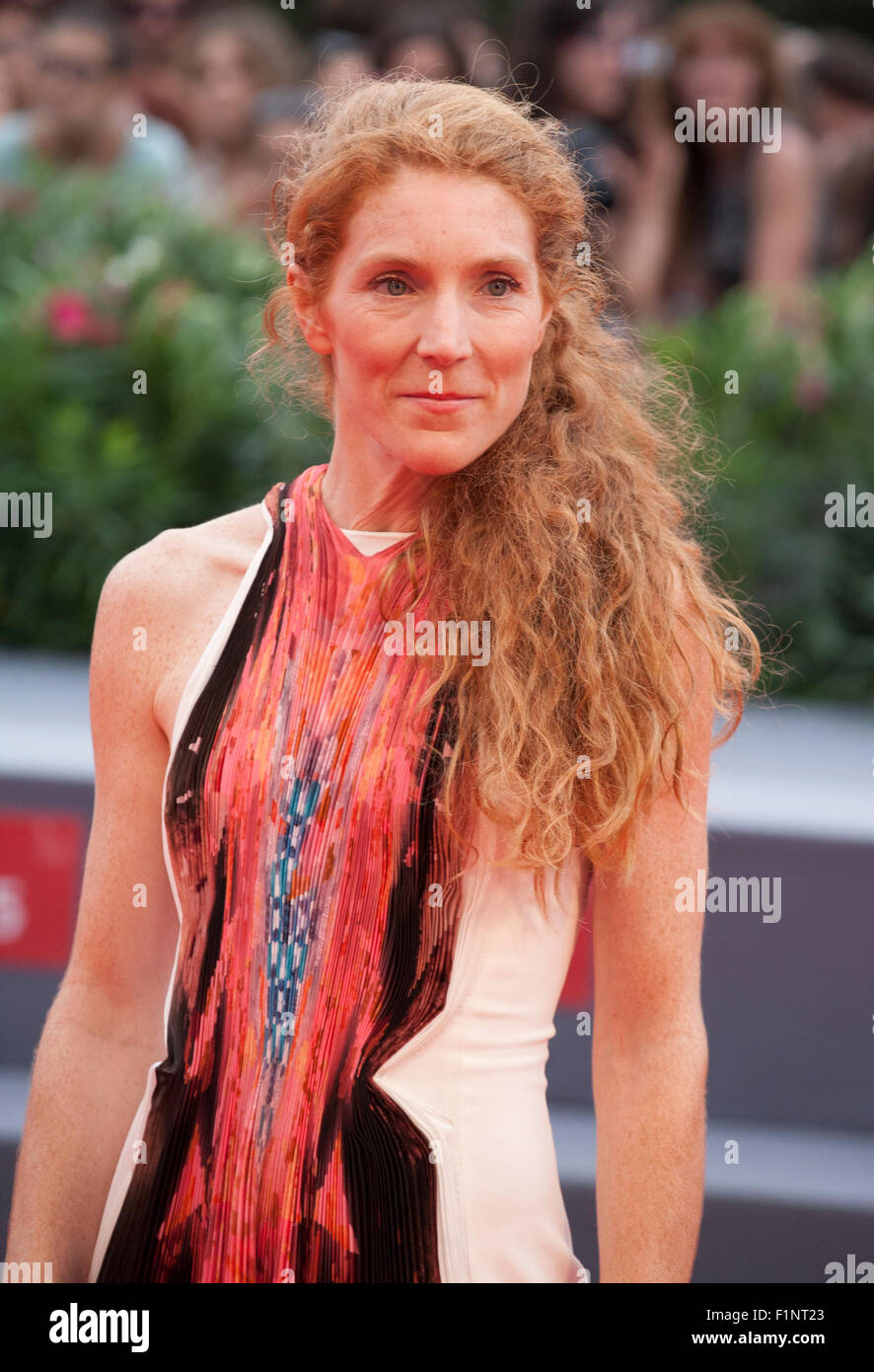 Venice, Italy. 4th September, 2015. Actress Johanna Korthals Altes at the gala screening for the film Francofonia at the 72nd Venice Film Festival, Friday September 4th 2015, Venice Lido, Italy. Credit:  Doreen Kennedy/Alamy Live News Stock Photo