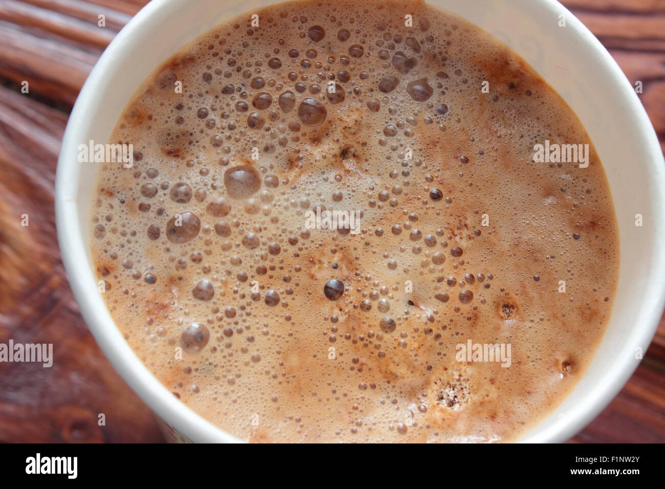 closeup of coffee in a paper cup Stock Photo - Alamy