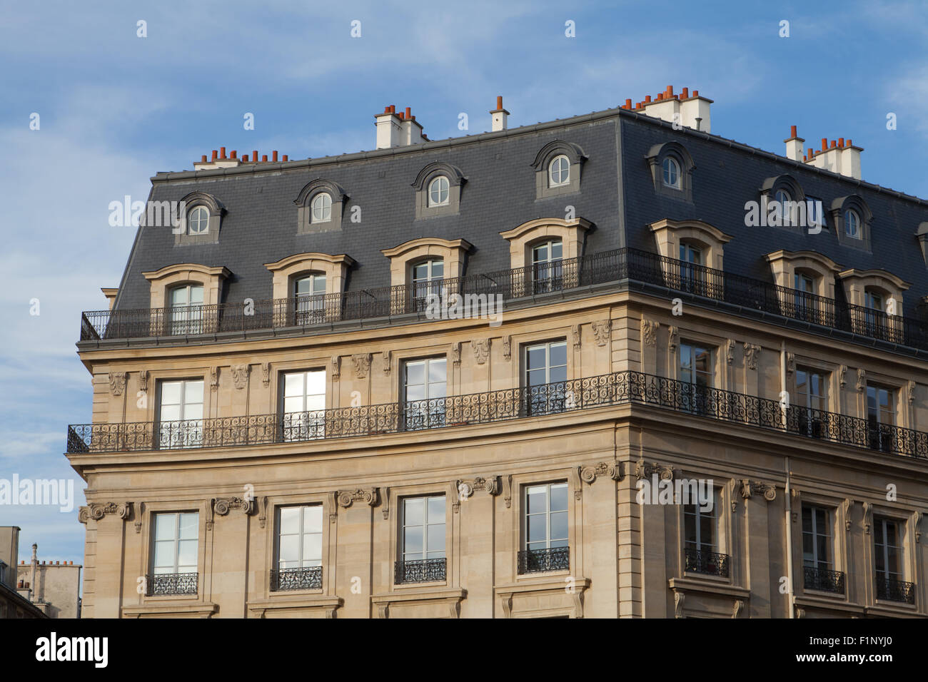 Place des Victoires, Paris, France. Stock Photo