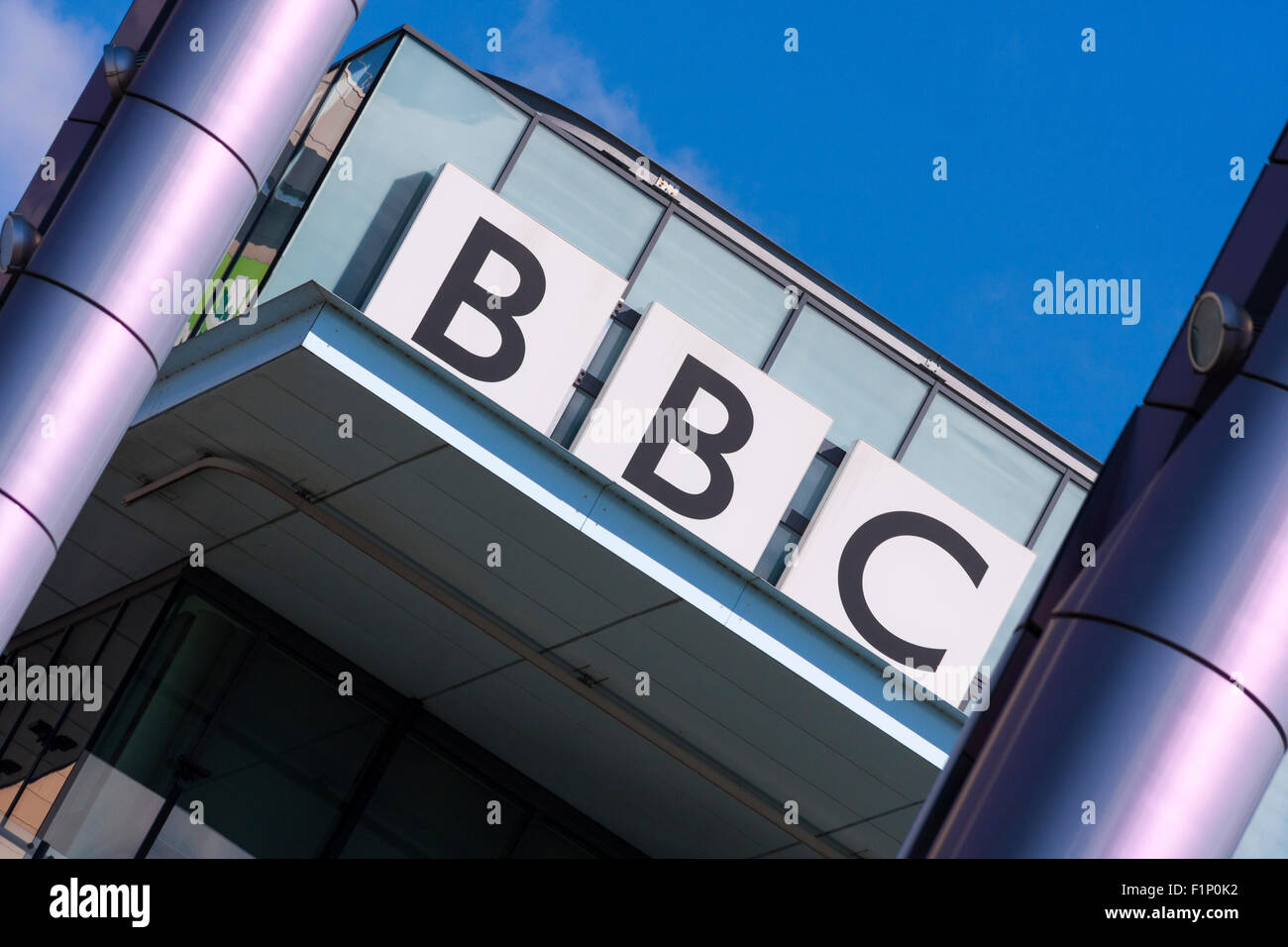 BBC Salford Quays. Stock Photo