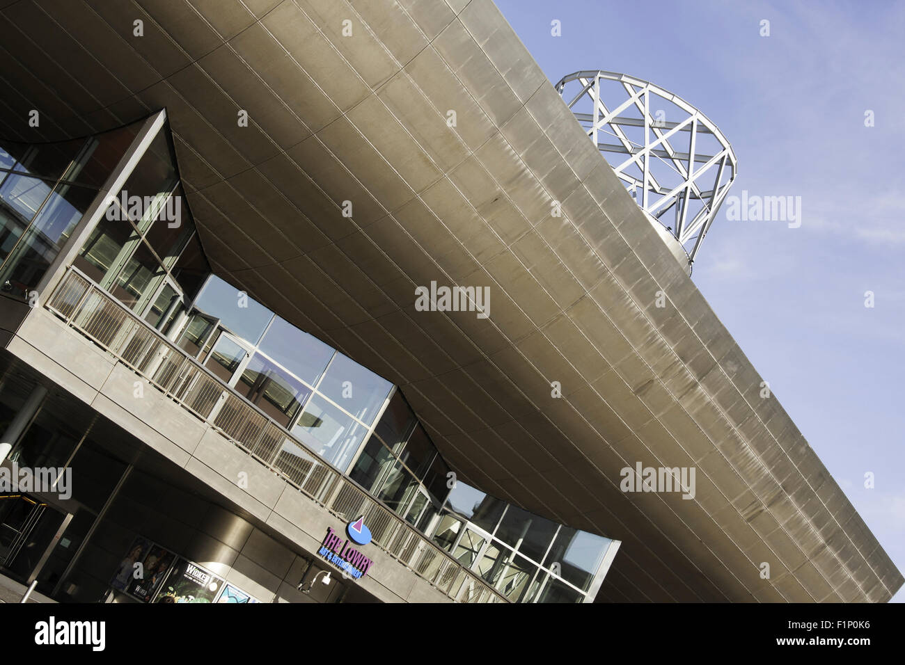 The Lowry Theatre. Salford Quays. Stock Photo