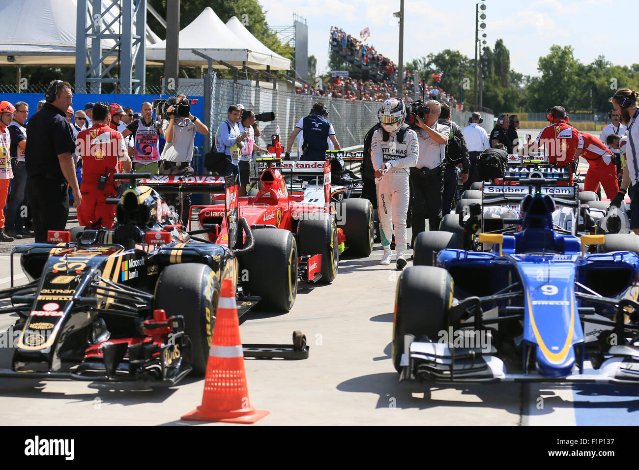 Monza Racetrack, Monza, Italy. 05th Sep, 2015. Italian Formula 1 ...