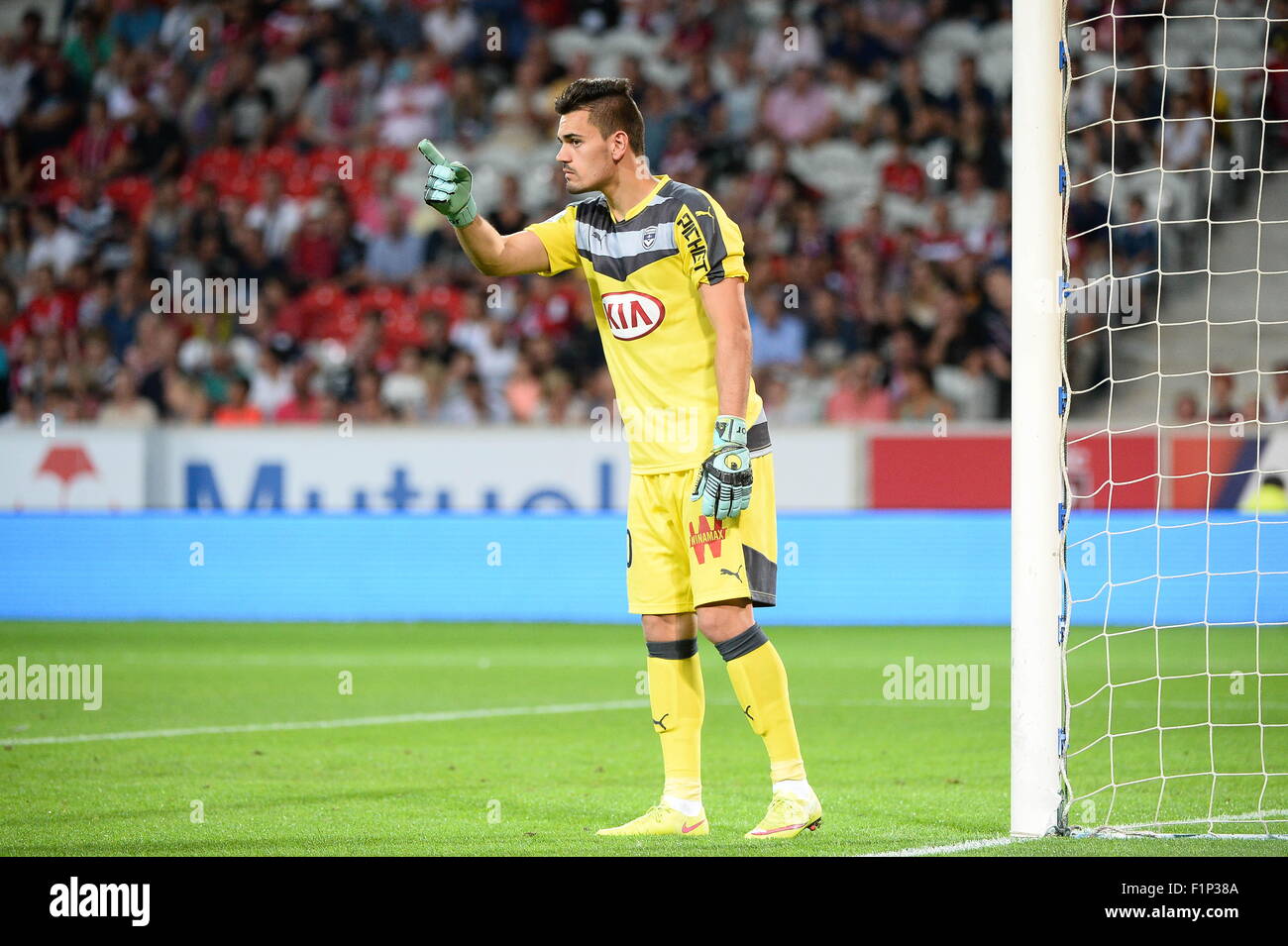 Jerome PRIOR - 23.08.2015 - Lille/Bordeaux - 3eme journee Ligue 1.Photo :  Nolwenn Le Gouic/Icon Sport Stock Photo - Alamy