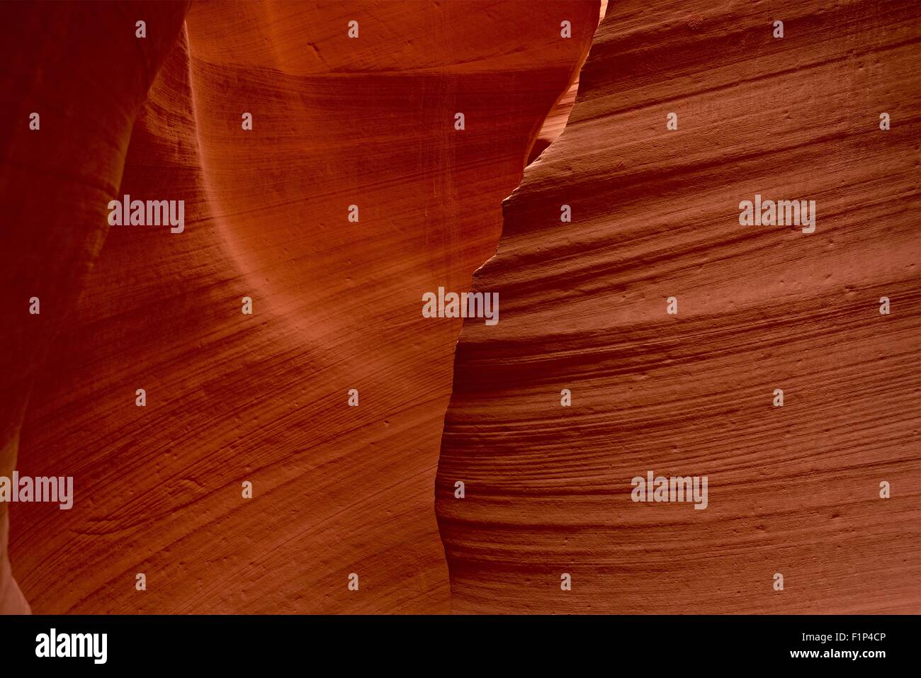 Sandstone Erosion. Eroded Red utah Navajo Sandstones. Stock Photo