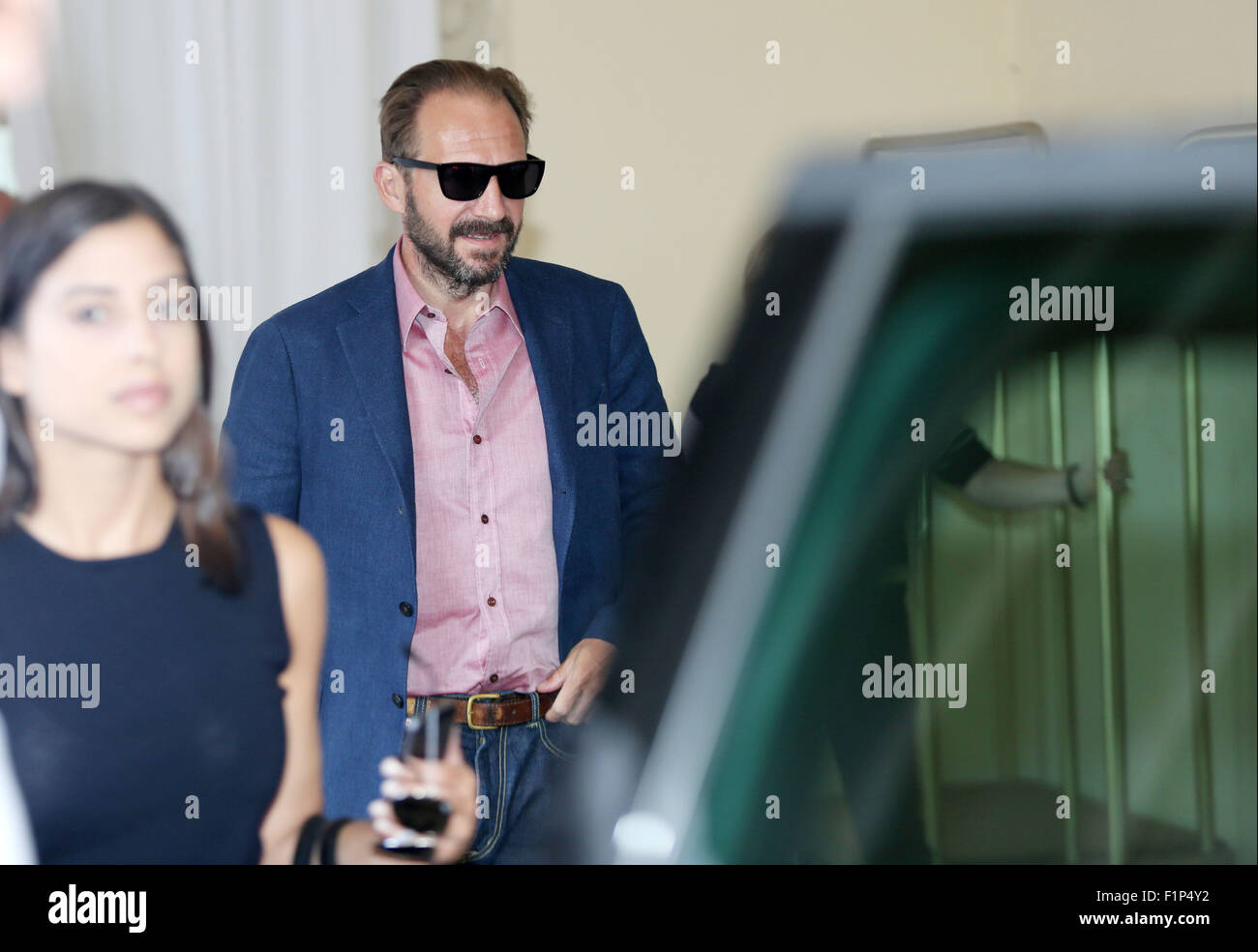 Venice Italy 5th September 2015 Ralph Fiennes Sightings At Stock Photo Alamy