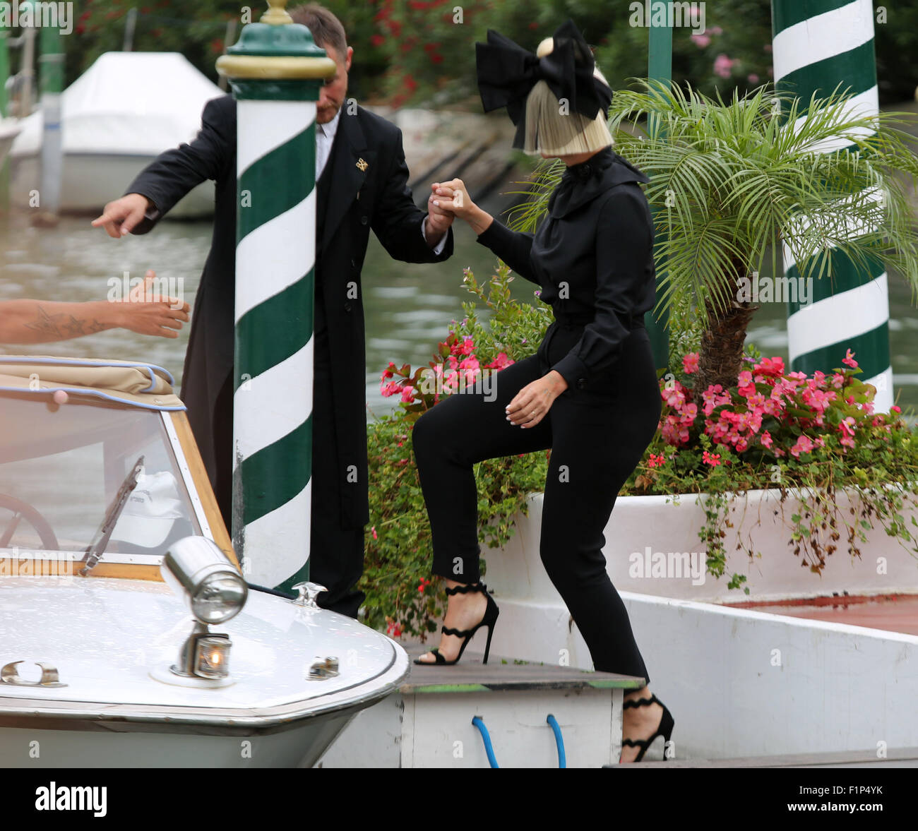 Venice, Italy. 5th September, 2015. Sia Furler sightings at Excelsior Hotel during the 72nd Venice Film Festival on 5 September,2015 in Venice Credit:  Andrea Spinelli/Alamy Live News Stock Photo