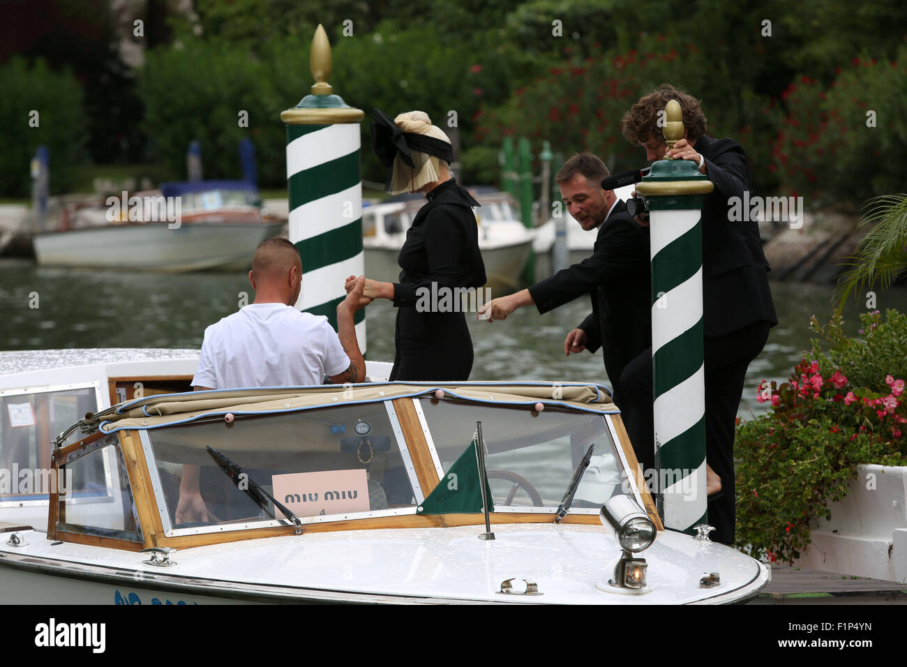 Venice, Italy. 5th September, 2015. Sia Furler sightings at Excelsior Hotel during the 72nd Venice Film Festival on 5 September,2015 in Venice Credit:  Andrea Spinelli/Alamy Live News Stock Photo