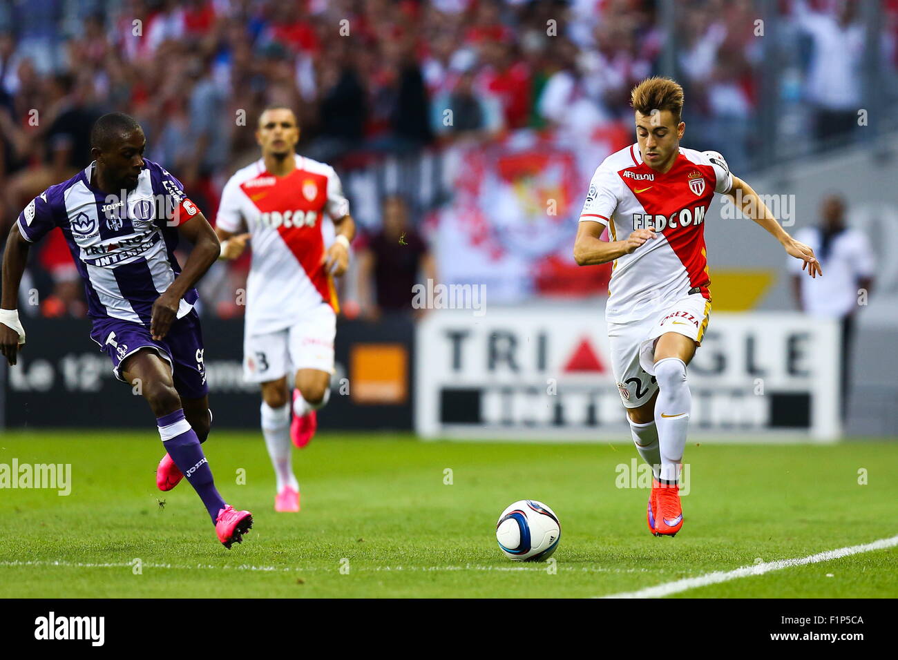 Stephan El Shaarawy - 22.08.2015 - Toulouse/Monaco - 3eme journee de Ligue 1.Photo : Manuel Blondeau/Icon Sport Stock Photo