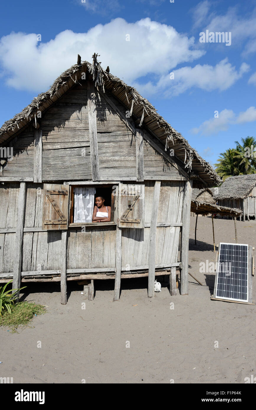 Solar Home System Africa Stock Photos Solar Home System