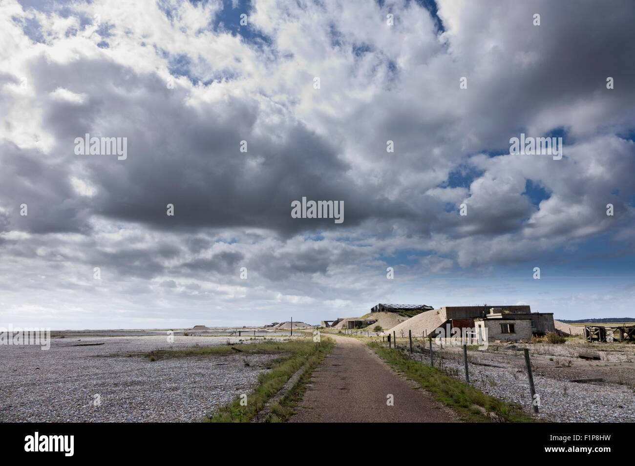 Orford Ness Stock Photo