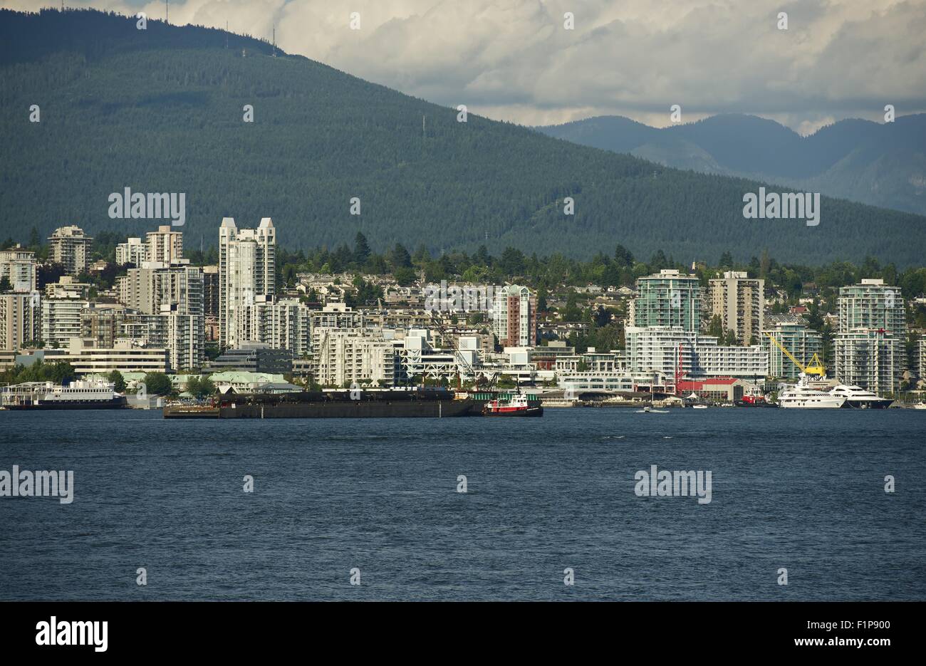 West Vancouver Skyline. West Vancouver, British Columbia, Canada ...