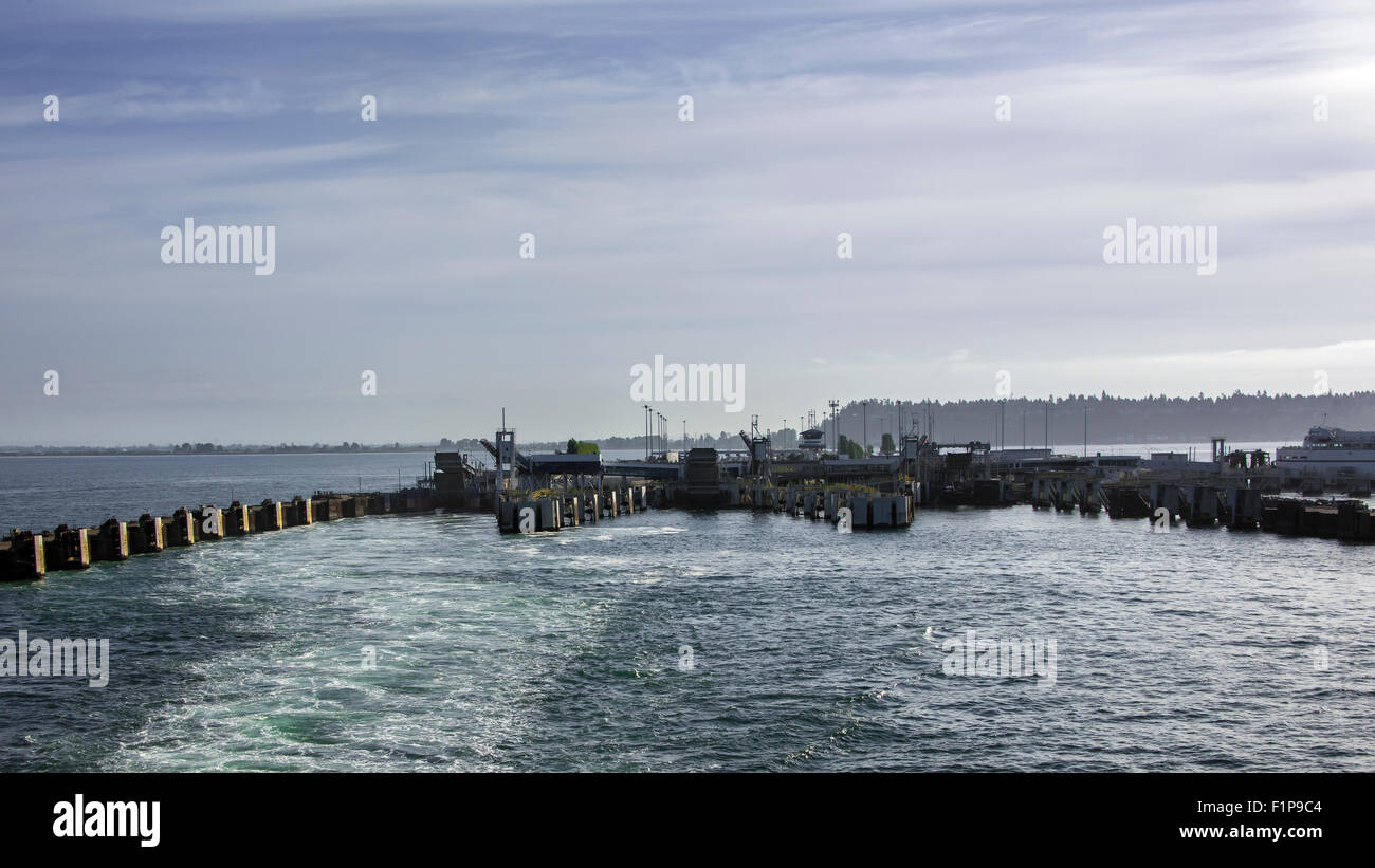 Tsawwassen Ferry docks, British Columbia Stock Photo Alamy