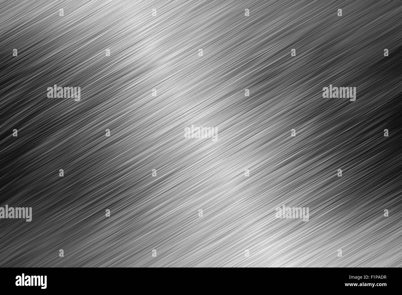 Shiny Metal Background. Metallic Material Linear Polished. Stock Photo