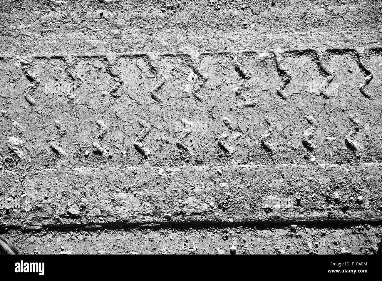 Tires Marks in Sand Transportation Background. Grungy Tire Mark ...