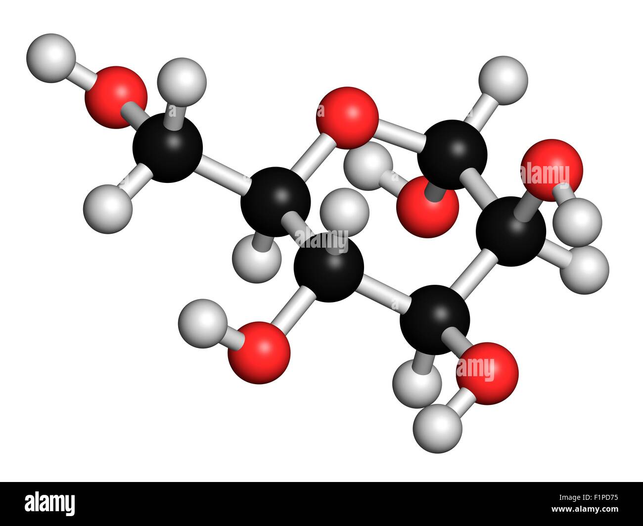 Mannose (Dmannose) sugar molecule Epimer of glucose Atoms are