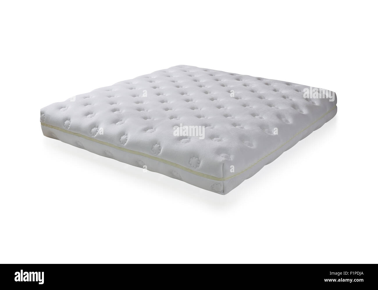 Mattress to supported back, the image isolated on white background Stock Photo