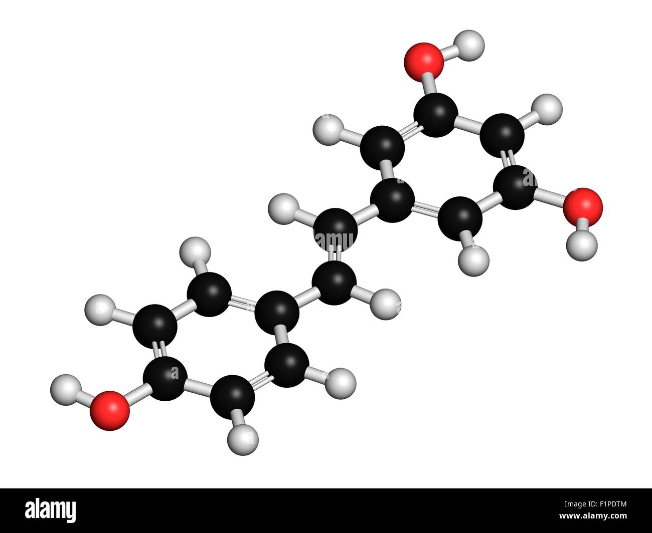 Resveratrol molecular hires stock photography and images Alamy