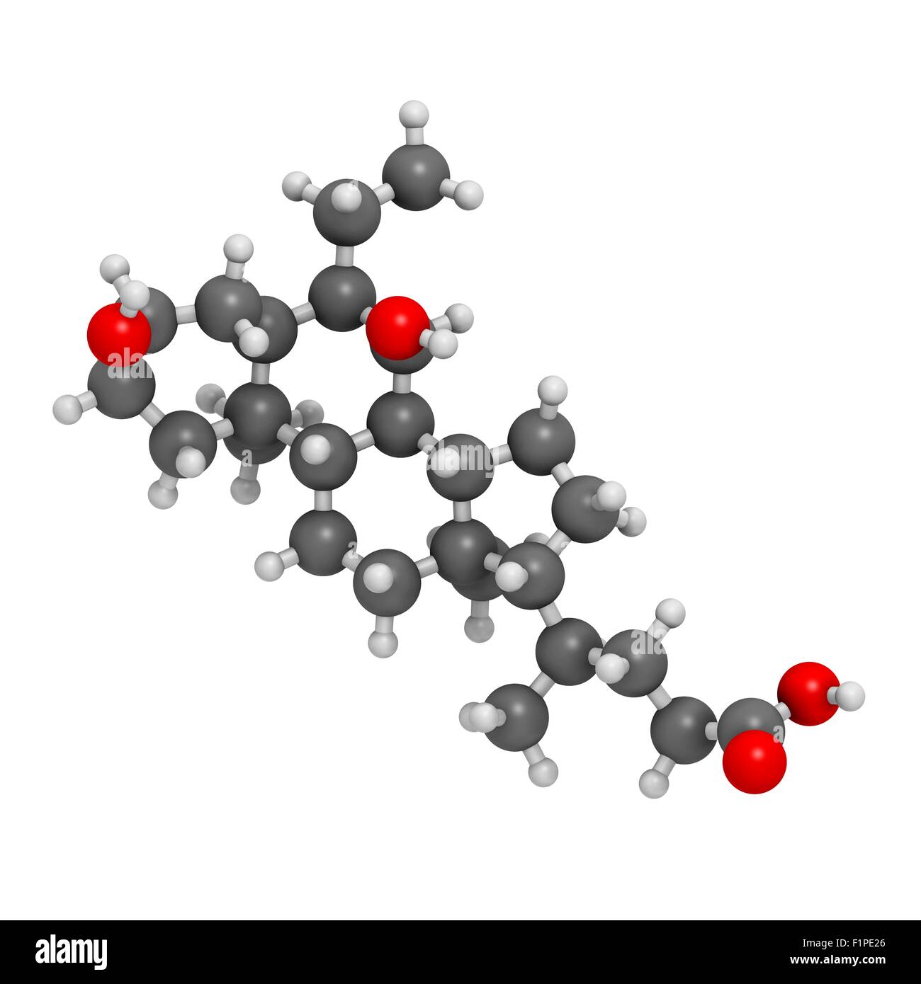 Obeticholic acid liver disease drug molecule Agonist of farnesoid x ...